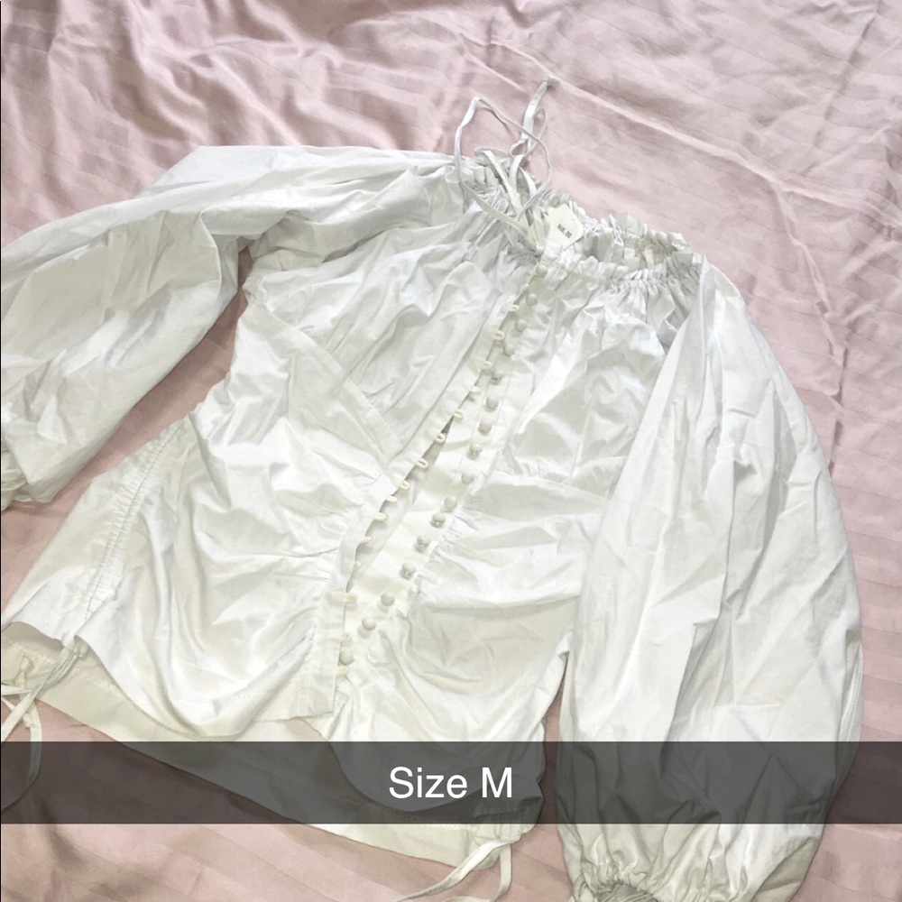 White button shirt
